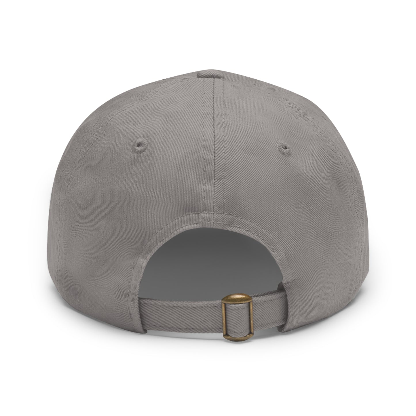 Buddyline Dad Hat with Leather Patch (Rectangle)