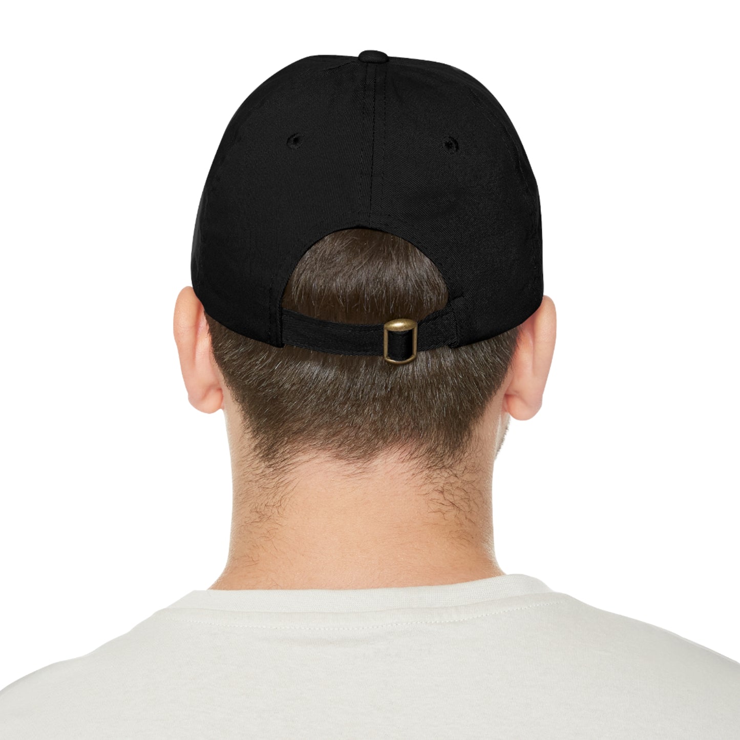 Buddyline Dad Hat with Leather Patch (Rectangle)