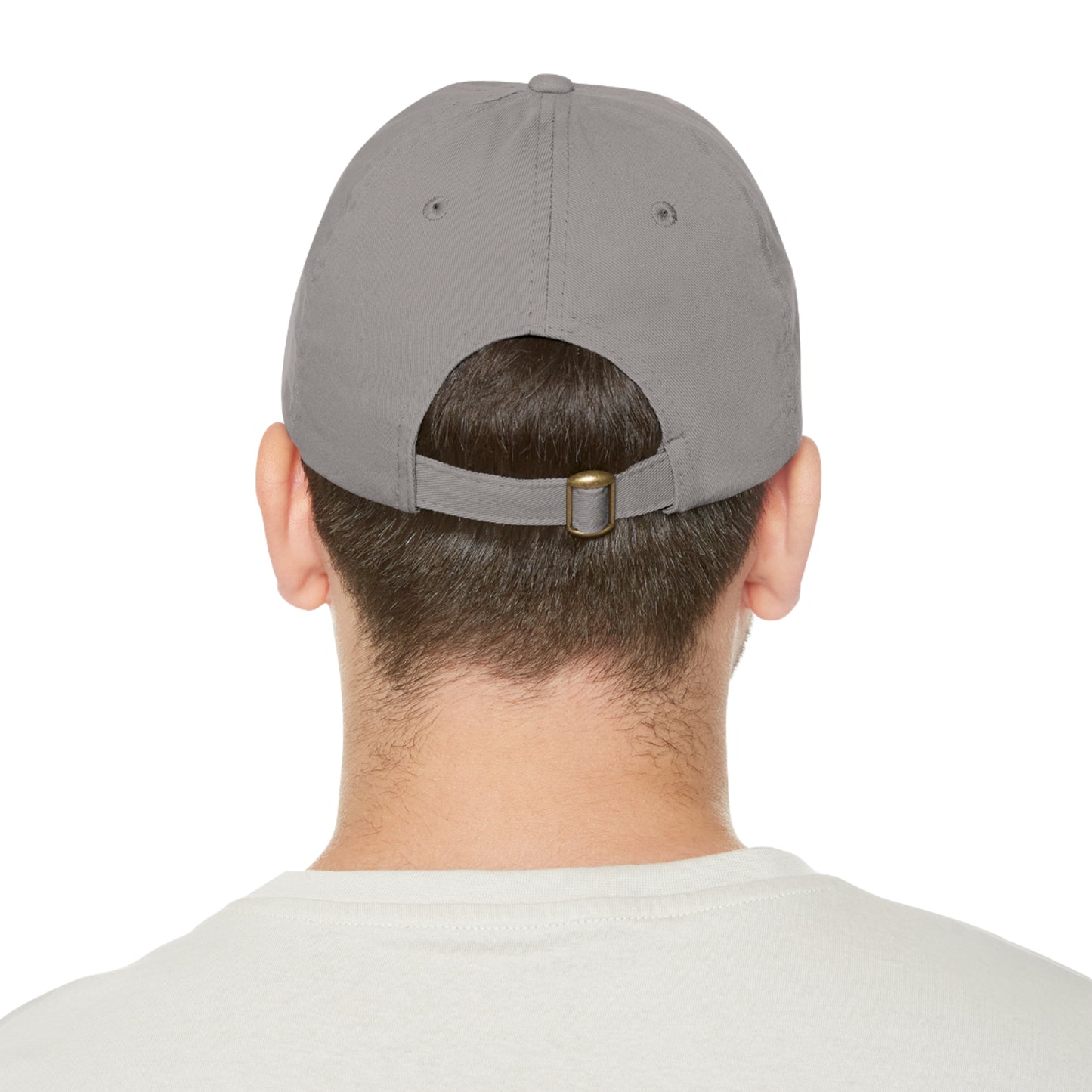 Buddyline Dad Hat with Leather Patch (Rectangle)