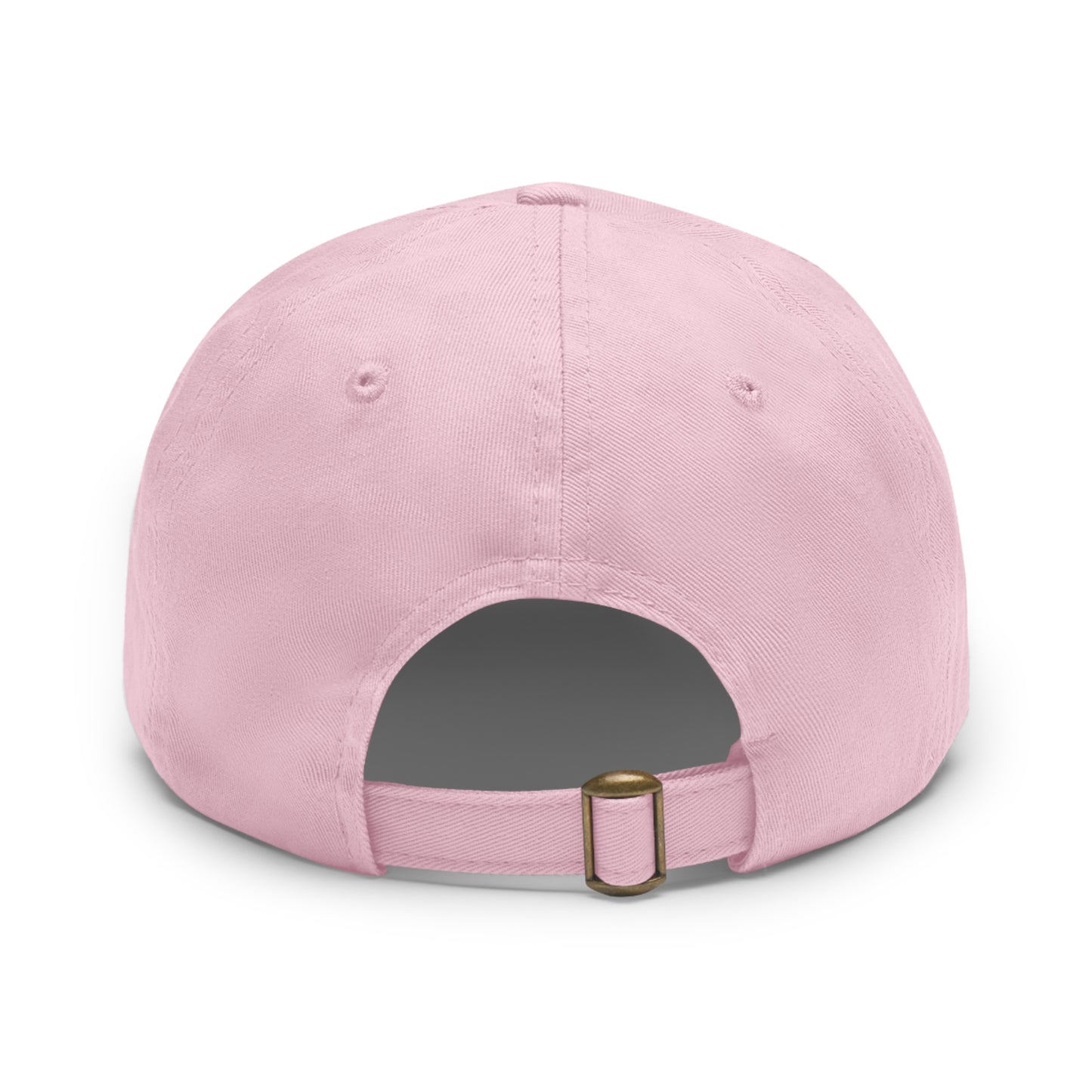 Buddyline Dad Hat with Leather Patch (Rectangle)