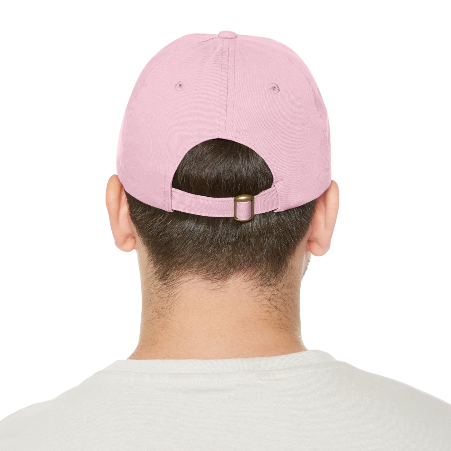 Buddyline Dad Hat with Leather Patch (Rectangle)