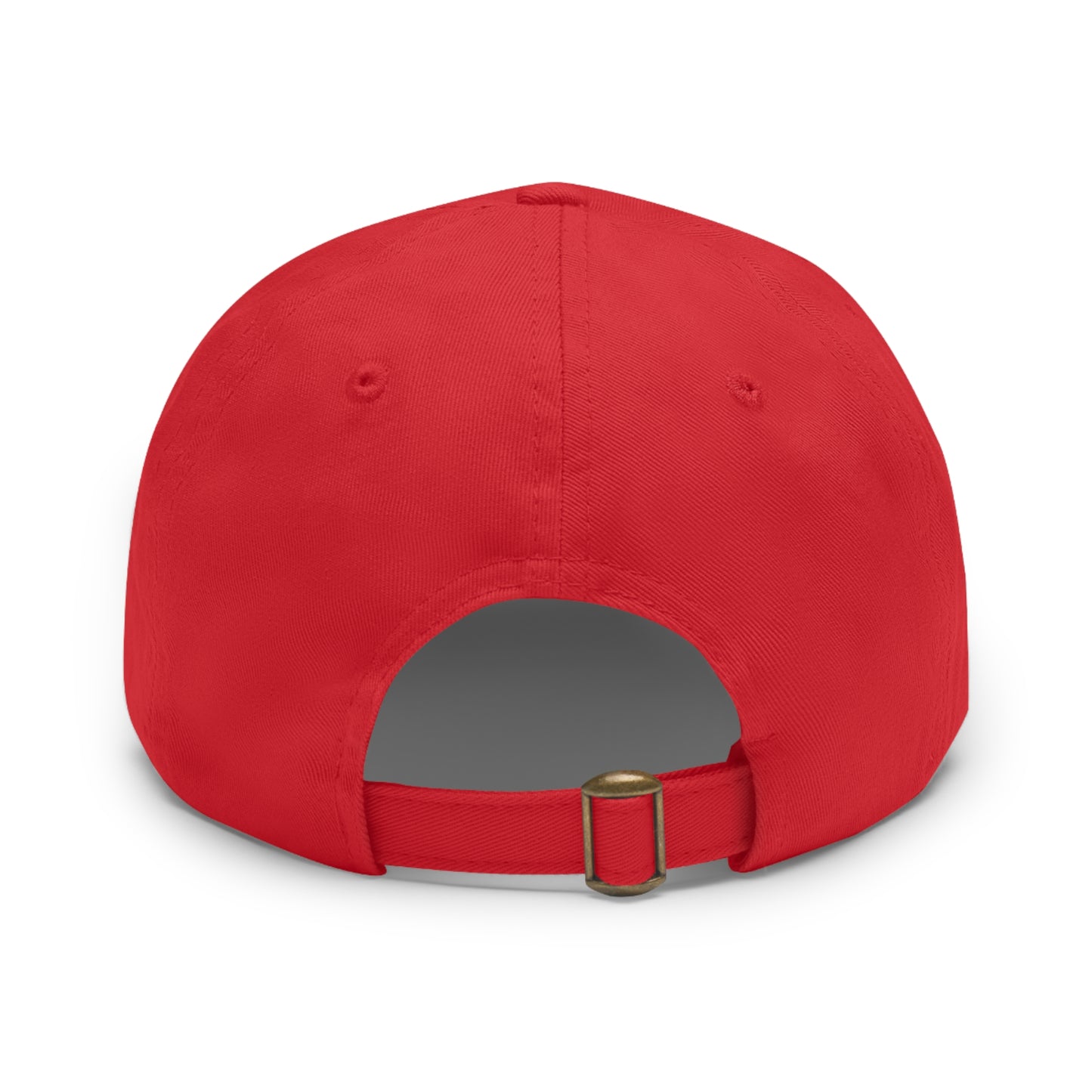 Buddyline Dad Hat with Leather Patch (Rectangle)